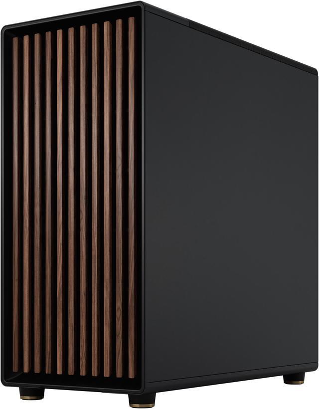 Alt view image 5 of 20 - Fractal Design North XL ATX mATX Full Tower PC Case - Charcoal Black Chassis with Walnut Front and Dark Tinted TG Side Panel - FD-C-NOR1X-02