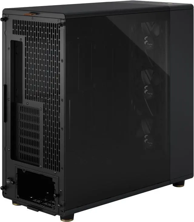 Alt view image 16 of 20 - Fractal Design North XL ATX mATX Full Tower PC Case - Charcoal Black Chassis with Walnut Front and Dark Tinted TG Side Panel - FD-C-NOR1X-02