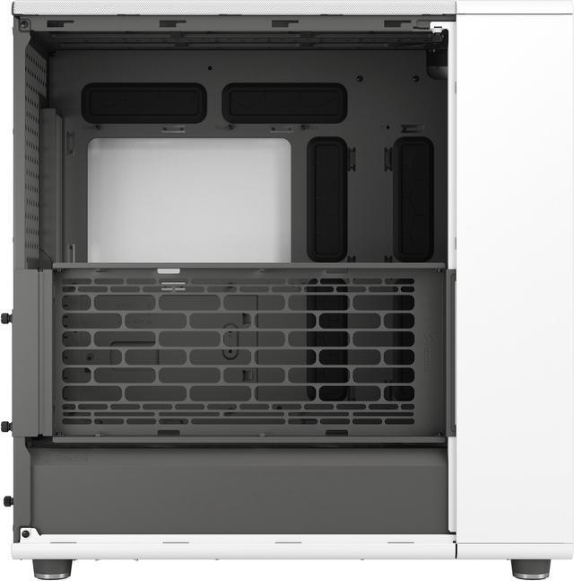 Alt view image 17 of 20 - Fractal Design North XL ATX mATX Mid Tower PC Case - Chalk White Chassis with Oak Front and Mesh Side Panel - FD-C-NOR1X-03