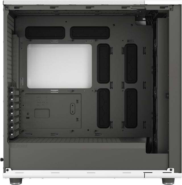 Alt view image 18 of 20 - Fractal Design North XL ATX mATX Mid Tower PC Case - Chalk White Chassis with Oak Front and Mesh Side Panel - FD-C-NOR1X-03