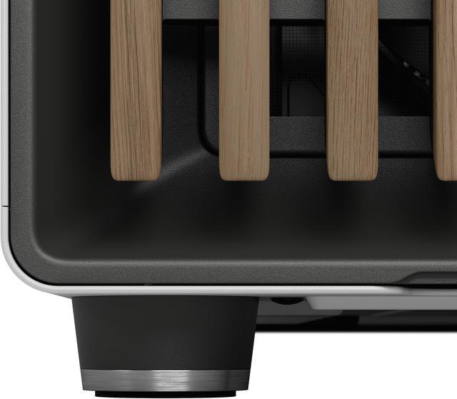 Alt view image 10 of 20 - Fractal Design North XL ATX mATX Mid Tower PC Case - Chalk White Chassis with Oak Front and Mesh Side Panel - FD-C-NOR1X-03
