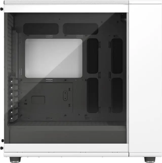 Alt view image 11 of 20 - Fractal Design North XL ATX mATX Mid Tower PC Case - Chalk White Chassis with Oak Front and Clear TG Side Panel - FD-C-NOR1X-04
