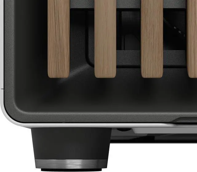 Alt view image 9 of 20 - Fractal Design North XL ATX mATX Mid Tower PC Case - Chalk White Chassis with Oak Front and Clear TG Side Panel - FD-C-NOR1X-04