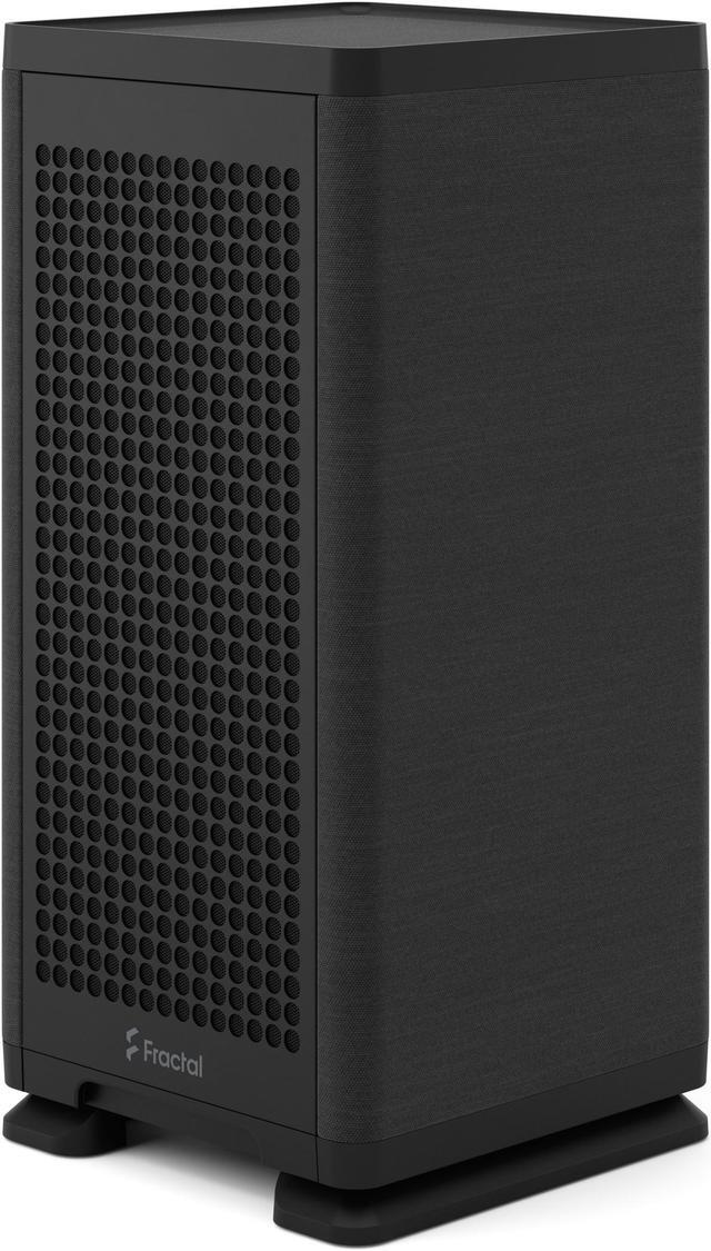 Alt view image 10 of 19 - Fractal Design Mood Black Mini-ITX Small Form Factor PC Case with PCIe 4.0 Riser