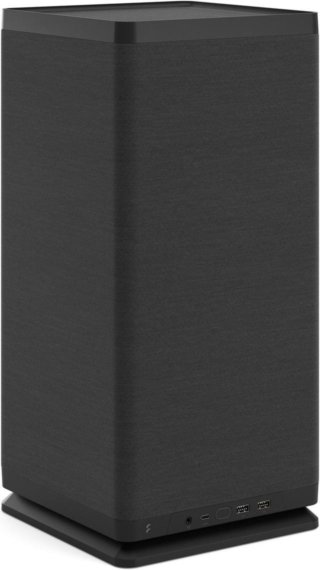 Alt view image 12 of 19 - Fractal Design Mood Black Mini-ITX Small Form Factor PC Case with PCIe 4.0 Riser