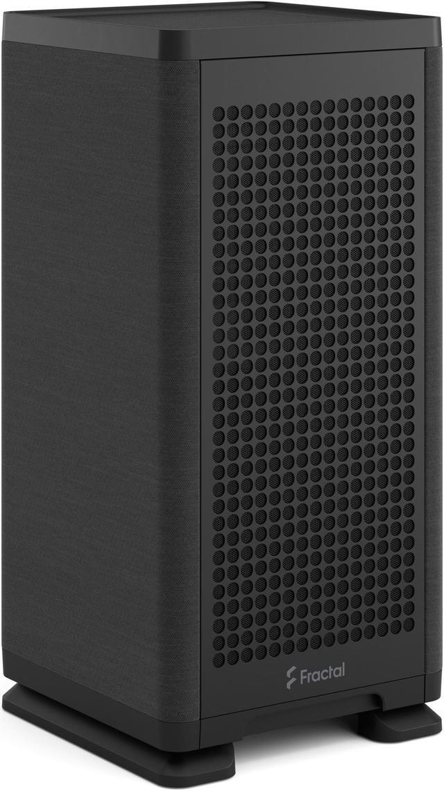 Alt view image 4 of 19 - Fractal Design Mood Black Mini-ITX Small Form Factor PC Case with PCIe 4.0 Riser