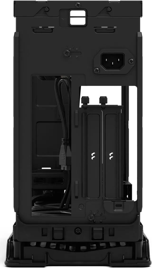 Alt view image 14 of 19 - Fractal Design Era 2 Silver Anodized Aluminum/Steel Mini-ITX Compact Small Form Factor PC Case