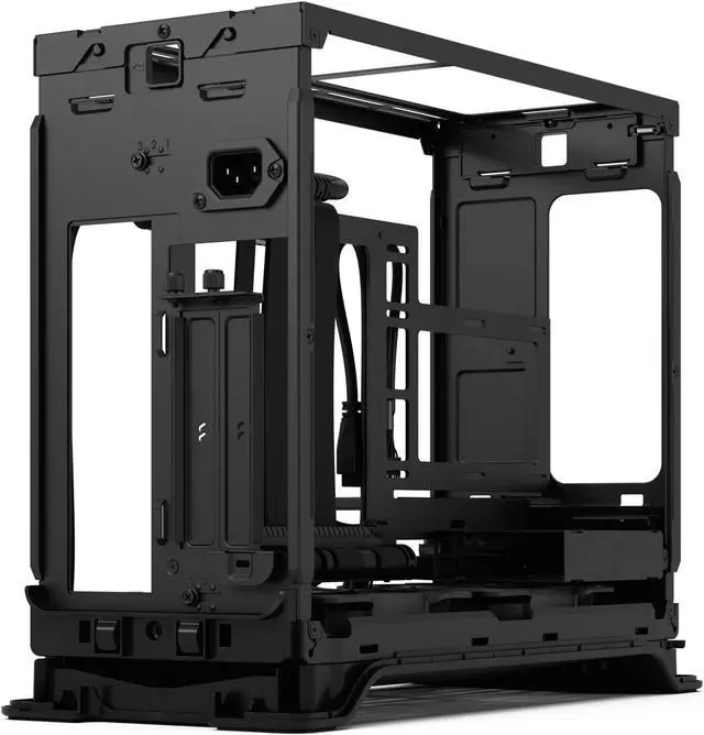 Alt view image 17 of 19 - Fractal Design Era 2 Silver Anodized Aluminum/Steel Mini-ITX Compact Small Form Factor PC Case