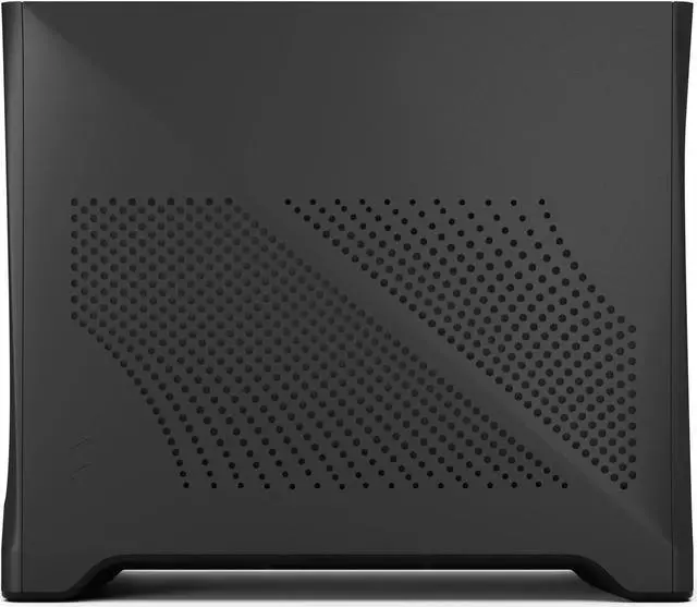 Alt view image 8 of 19 - Fractal Design Era 2 Charcoal Gray Anodized Aluminum/Steel Mini-ITX Compact Small Form Factor PC Case