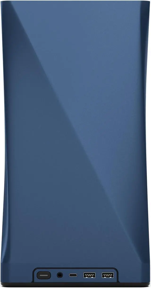 Alt view image 3 of 20 - Fractal Design Era 2 Midnight Blue Anodized Aluminum/Steel Mini-ITX Compact Small Form Factor PC Case