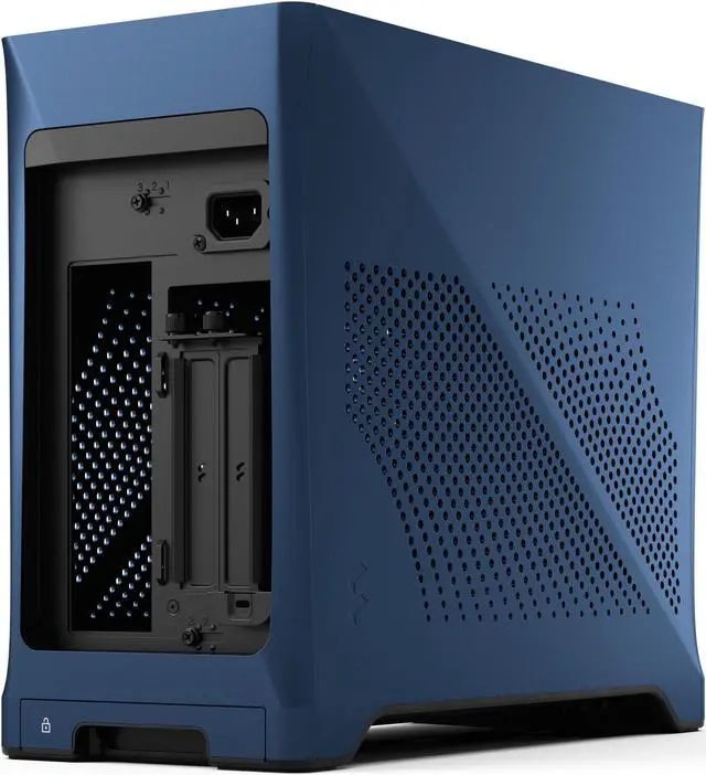 Alt view image 7 of 20 - Fractal Design Era 2 Midnight Blue Anodized Aluminum/Steel Mini-ITX Compact Small Form Factor PC Case