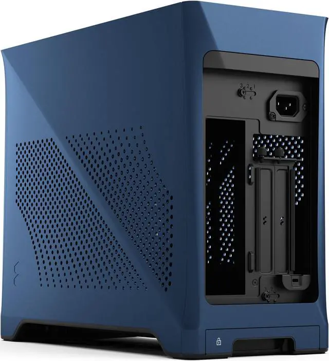 Alt view image 11 of 20 - Fractal Design Era 2 Midnight Blue Anodized Aluminum/Steel Mini-ITX Compact Small Form Factor PC Case