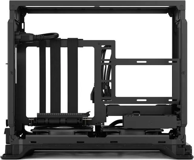 Alt view image 18 of 20 - Fractal Design Era 2 Midnight Blue Anodized Aluminum/Steel Mini-ITX Compact Small Form Factor PC Case
