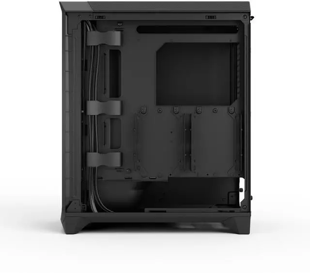 Alt view image 4 of 17 - Fractal Design Meshify 3 ATX mATX Mid Tower PC Case - Black Chassis with Solid Side Panel (FD-C-MES3A-01)