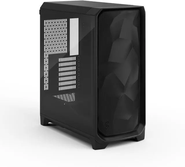 Alt view image 10 of 16 - Fractal Design Meshify 3 ATX mATX Mid Tower PC Case - Black Chassis with Light Tinted TG Side Panel