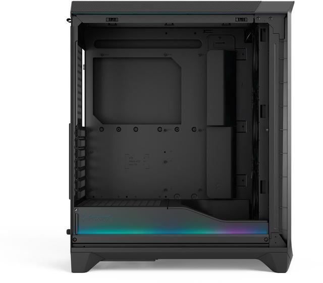 Alt view image 9 of 17 - Fractal Design Meshify 3 Ambience Pro RGB ATX mATX Mid Tower PC Case - Black Chassis with Light Tinted TG Side Panel