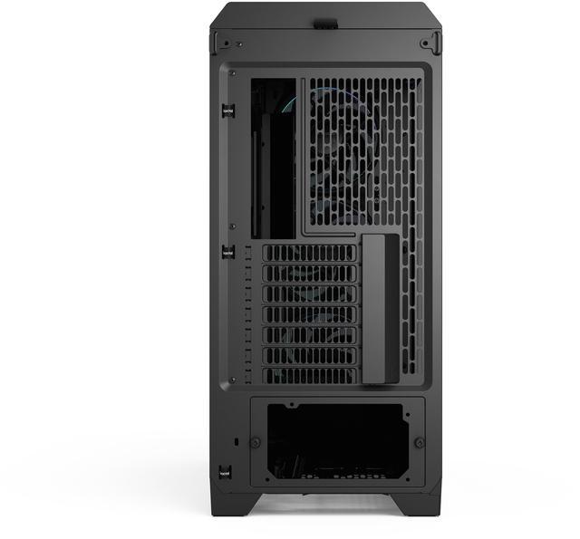 Alt view image 6 of 17 - Fractal Design Meshify 3 Ambience Pro RGB ATX mATX Mid Tower PC Case - Black Chassis with Light Tinted TG Side Panel