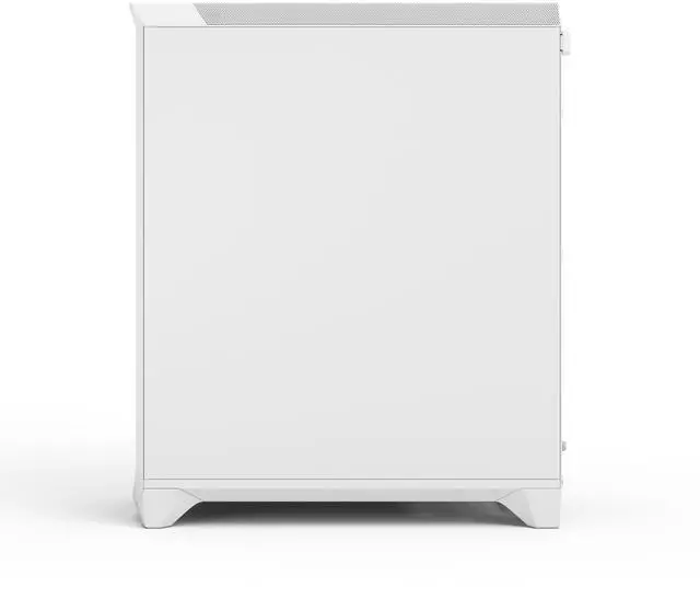 Alt view image 14 of 17 - Fractal Design Meshify 3 ATX mATX Mid Tower PC Case - White Chassis with Clear TG Side Panel
