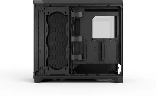 Alt view image 10 of 17 - Fractal Design Meshify 3 XL E-ATX Full Tower PC Case - Black Chassis with Light Tinted TG Side Panel