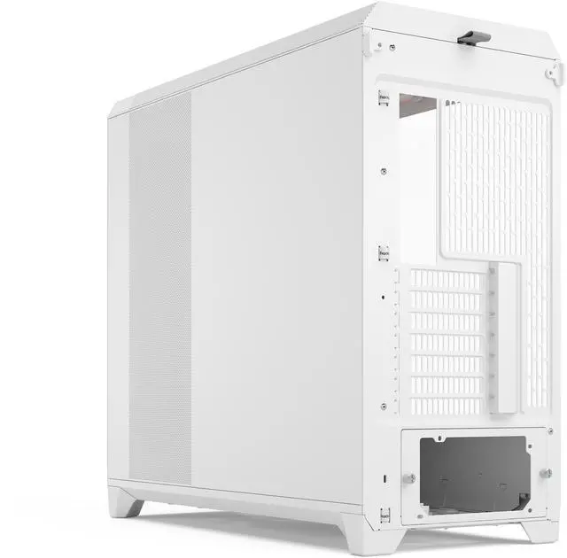 Alt view image 14 of 17 - Fractal Design Meshify 3 XL Ambience Pro RGB E-ATX Full Tower PC Case -  White Chassis with Clear TG Side Panel