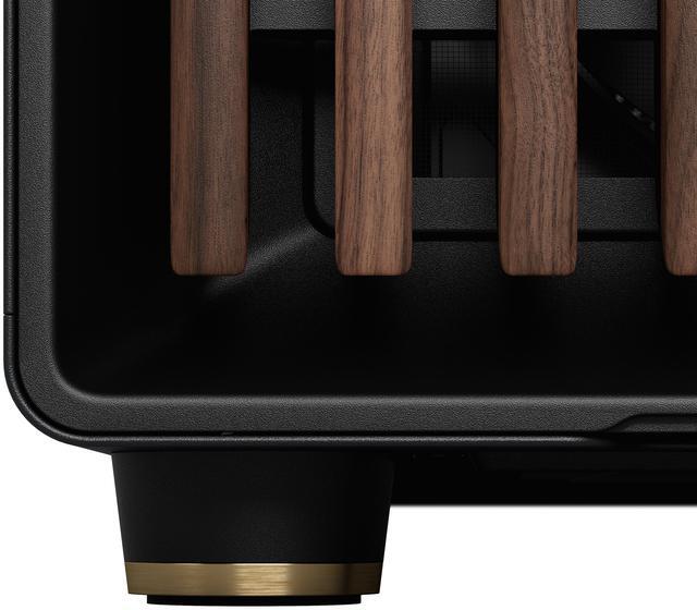 Alt view image 15 of 16 - Fractal Design North XL RC ATX mATX Full Tower PC Case for Motherboards with Rear Connectors ONLY (Standard Connection Motherboards Not Supported)- Charcoal Black Chassis with Walnut Front and Dark Tinted TG Side Panel