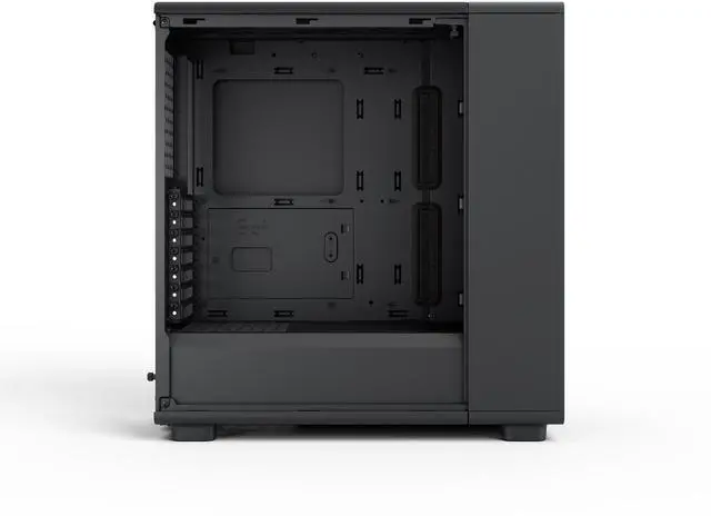 Alt view image 3 of 17 - Fractal Design Epoch Black Solid - High Airflow PC Gaming Case - Mesh Front Panel - Three Momentum 12 Fans Included - Spacious Interior - ATX/mATX/ITX Support