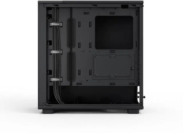 Alt view image 4 of 17 - Fractal Design Epoch Black Solid - High Airflow PC Gaming Case - Mesh Front Panel - Three Momentum 12 Fans Included - Spacious Interior - ATX/mATX/ITX Support
