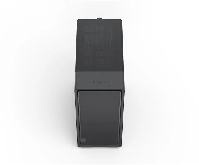 Alt view image 5 of 17 - Fractal Design Epoch Black Solid - High Airflow PC Gaming Case - Mesh Front Panel - Three Momentum 12 Fans Included - Spacious Interior - ATX/mATX/ITX Support