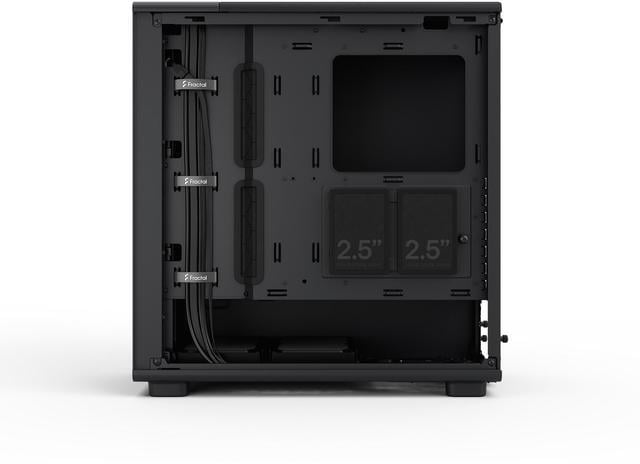 Alt view image 15 of 17 - Fractal Design Epoch Black Solid - High Airflow PC Gaming Case - Mesh Front Panel - Three Momentum 12 Fans Included - Spacious Interior - ATX/mATX/ITX Support