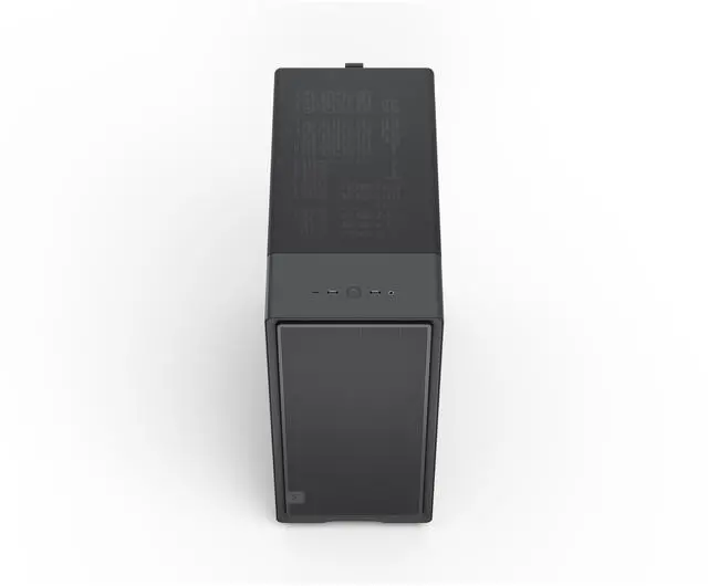 Alt view image 5 of 17 - Fractal Design Epoch FD-C-EPO1A-02 Black Steel ATX Mid Tower Cases Fractal Design Epoch Black - Tempered Glass Light Tint - High Airflow PC Gaming Case - Mesh Front Panel - Three Momentum 12 Fans Included - Spacious Interior - ATX/mATX/ITX
