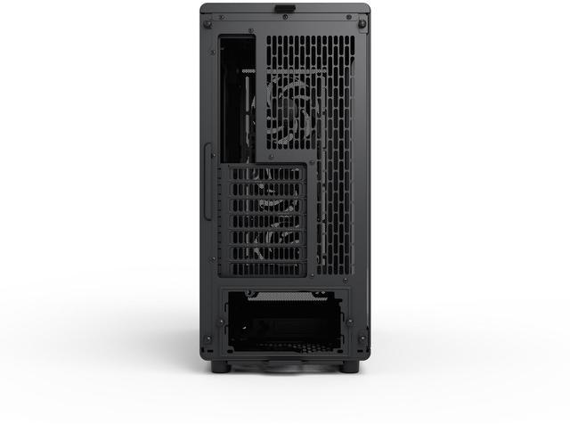 Alt view image 7 of 17 - Fractal Design Epoch FD-C-EPO1A-02 Black Steel ATX Mid Tower Cases Fractal Design Epoch Black - Tempered Glass Light Tint - High Airflow PC Gaming Case - Mesh Front Panel - Three Momentum 12 Fans Included - Spacious Interior - ATX/mATX/ITX