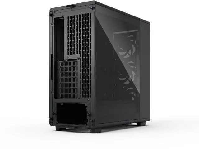 Alt view image 9 of 17 - Fractal Design Epoch FD-C-EPO1A-02 Black Steel ATX Mid Tower Cases Fractal Design Epoch Black - Tempered Glass Light Tint - High Airflow PC Gaming Case - Mesh Front Panel - Three Momentum 12 Fans Included - Spacious Interior - ATX/mATX/ITX