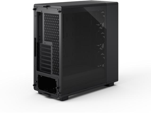Alt view image 12 of 17 - Fractal Design Epoch FD-C-EPO1A-02 Black Steel ATX Mid Tower Cases Fractal Design Epoch Black - Tempered Glass Light Tint - High Airflow PC Gaming Case - Mesh Front Panel - Three Momentum 12 Fans Included - Spacious Interior - ATX/mATX/ITX