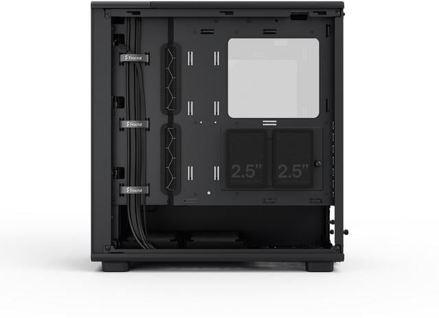 Alt view image 15 of 17 - Fractal Design Epoch FD-C-EPO1A-02 Black Steel ATX Mid Tower Cases Fractal Design Epoch Black - Tempered Glass Light Tint - High Airflow PC Gaming Case - Mesh Front Panel - Three Momentum 12 Fans Included - Spacious Interior - ATX/mATX/ITX