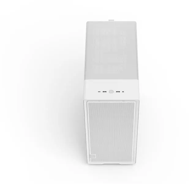 Alt view image 5 of 17 - Fractal Design Epoch White - Tempered Glass Clear Tint - High Airflow PC Gaming Case - Mesh Front Panel - Three Momentum 12 Fans Included - Spacious Interior - ATX/mATX/ITX Support