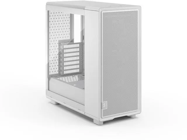 Alt view image 11 of 17 - Fractal Design Epoch White - Tempered Glass Clear Tint - High Airflow PC Gaming Case - Mesh Front Panel - Three Momentum 12 Fans Included - Spacious Interior - ATX/mATX/ITX Support