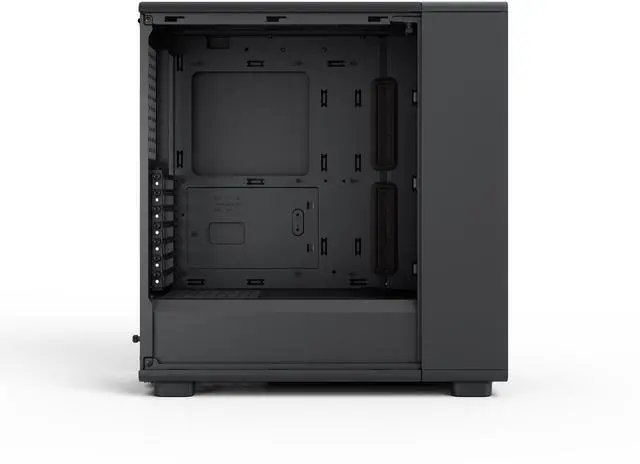 Alt view image 3 of 17 - Fractal Design Epoch Black RGB - Tempered Glass Light Tint- High Airflow PC Gaming Case - Mesh Front Panel - Three Momentum 12 RGB Fans Included - Spacious Interior - ATX/mATX/ITX Support
