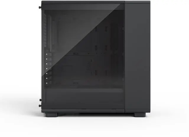 Alt view image 8 of 17 - Fractal Design Epoch Black RGB - Tempered Glass Light Tint- High Airflow PC Gaming Case - Mesh Front Panel - Three Momentum 12 RGB Fans Included - Spacious Interior - ATX/mATX/ITX Support