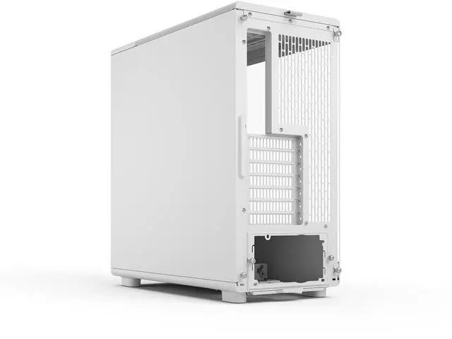 Alt view image 10 of 17 - Fractal Design Epoch White RGB - Tempered Glass Clear Tint- High Airflow PC Gaming Case - Mesh Front Panel - Three Momentum 12 RGB Fans Included - Spacious Interior - ATX/mATX/ITX Support