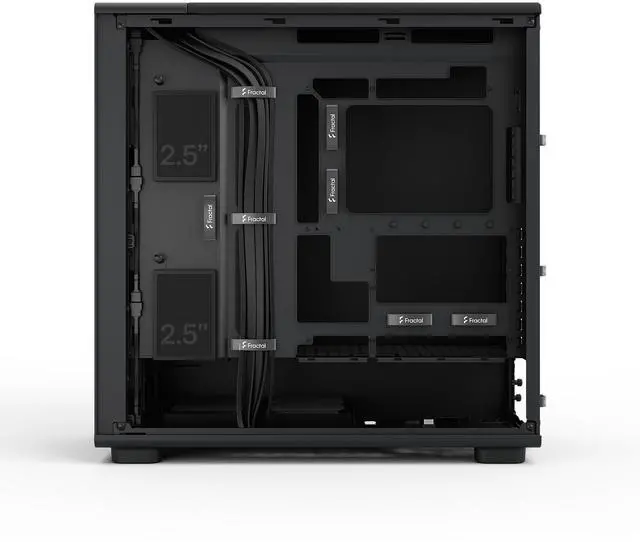 Alt view image 9 of 17 - Fractal Design Epoch XL Black Solid - High Airflow PC Gaming Case - Mesh Front Panel - Three Momentum 14 Fans Included - Spacious Interior - ATX/mATX/ITX and Reverse Connector Motherboard Support