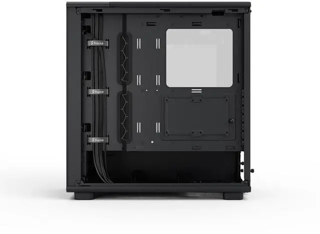 Alt view image 8 of 16 - Fractal Design Epoch XL Black - Tempered Glass Light Tint - High Airflow PC Gaming Case - Mesh Front Panel - Three Momentum 14 Fans Included - Spacious Interior - ATX/mATX/ITX and Reverse Connector Motherboard Support