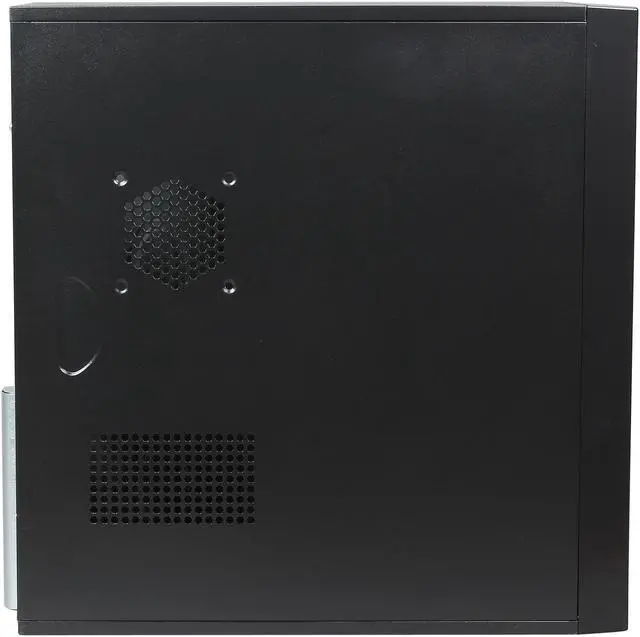 Alt view image 4 of 9 - DIYPC DIY-5823BK Black SECC ATX Mid Tower Computer Case with 1 x 80mm Fan