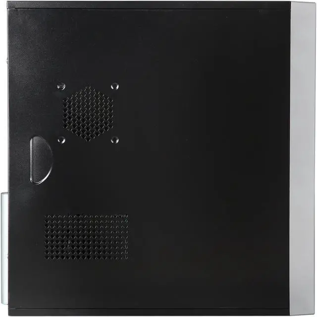 Alt view image 4 of 9 - DIYPC DIY-5823 B/S Black SECC ATX Mid Tower Computer Case with 1 x 80mm Fan