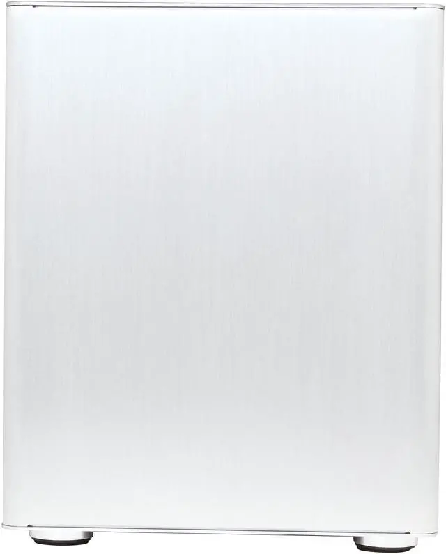 Alt view image 2 of 10 - DIYPC HTPC-MiniCube-S Silver Aluminum Mini-ITX Tower Computer Case
