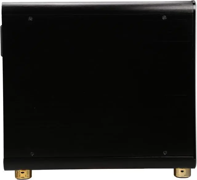 Alt view image 4 of 9 - DIYPC HTPC-Cube-BK Black USB3.0 Aluminum/Steel Mini-ITX Tower Computer case, can support 120mm Radiator, Standard Size ATX PSU