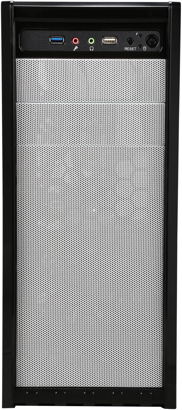 Alt view image 2 of 9 - DIYPC FM18-W Black SECC ATX Mid Tower Computer Case