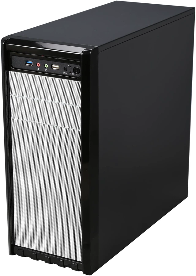 Alt view image 3 of 9 - DIYPC FM18-W Black SECC ATX Mid Tower Computer Case