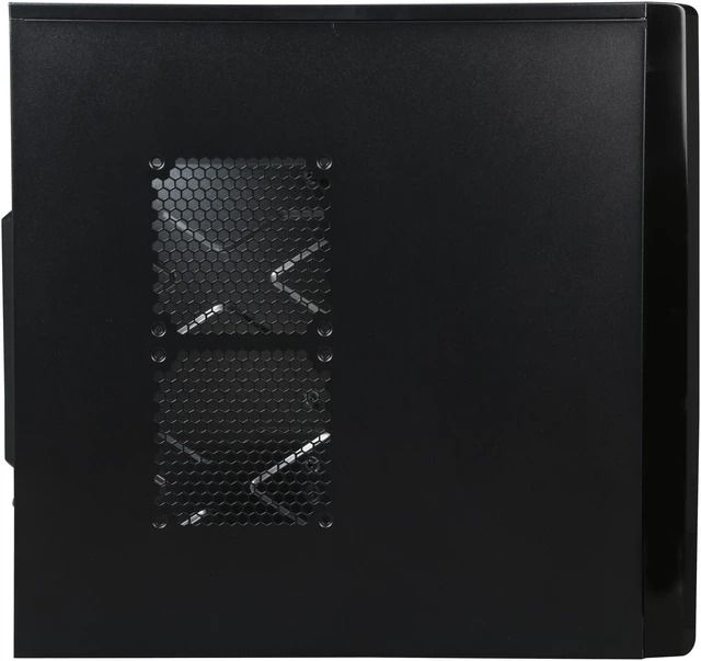 Alt view image 4 of 9 - DIYPC FM18-W Black SECC ATX Mid Tower Computer Case