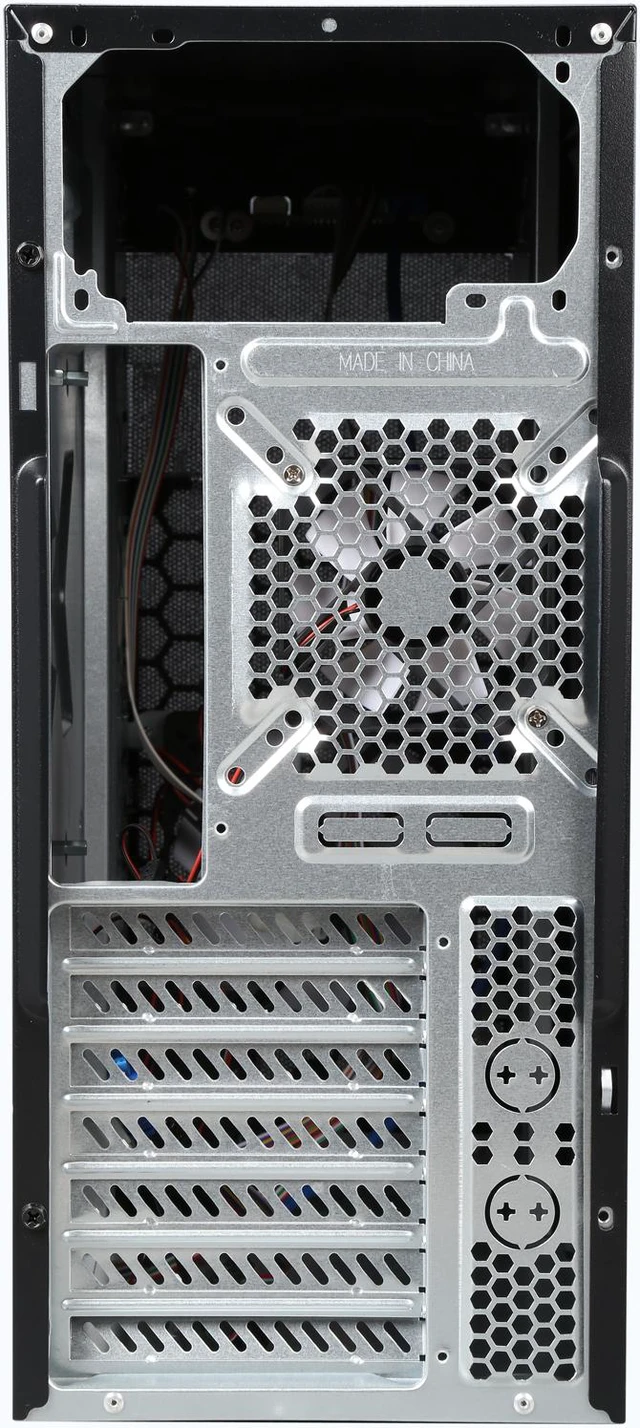 Alt view image 8 of 9 - DIYPC FM18-W Black SECC ATX Mid Tower Computer Case