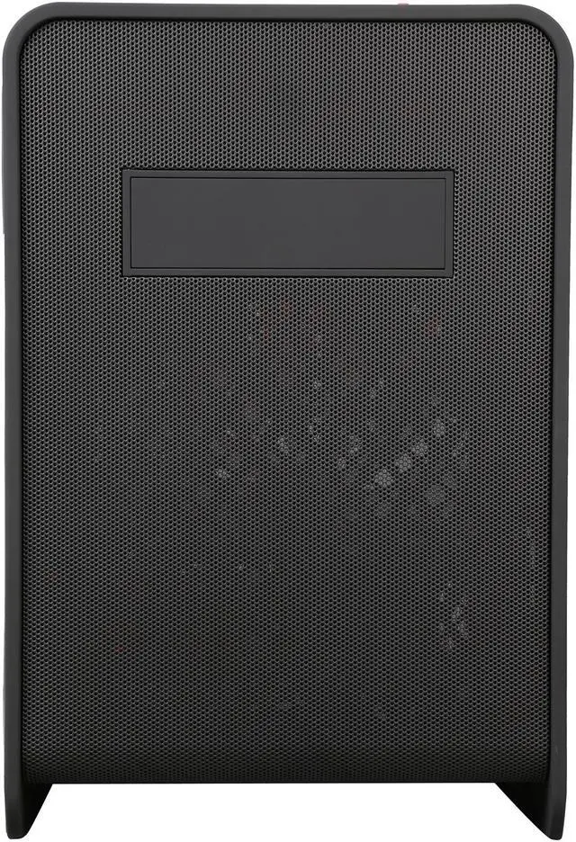 Alt view image 2 of 14 - DIYPC Cuboid-R Black / Red USB 3.0 Gaming Micro-ATX Mid Tower Computer Case w/ 1 x 140mm LED Red Fan x Front, 1 x 120mm LED Red Fan x Rear